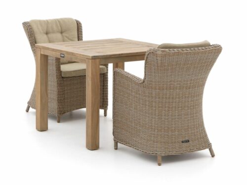 Intenso Milano/ROUGH-S 90cm dining tuinset 3-delig - Laagste prijsgarantie!