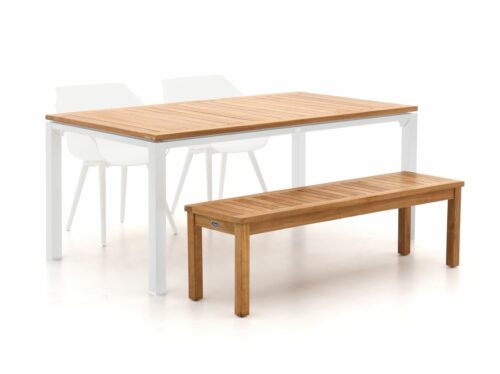 Hartman Sophie/Linosa 180cm dining tuinset met bank 5-delig - Laagste prijsgarantie!