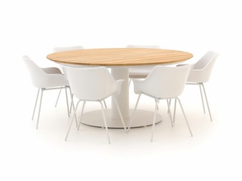 SUNS Vasca/Grado Ø170cm dining tuinset 7-delig - Laagste prijsgarantie!