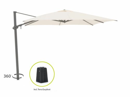Shadowline Austin zweefparasol 300x300cm - Laagste prijsgarantie!