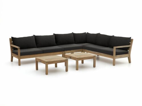ROUGH Batang hoek loungeset 6-delig links - Laagste prijsgarantie!