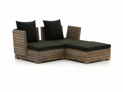 ROUGH-B chaise longue loungeset 3-delig - Laagste prijsgarantie!