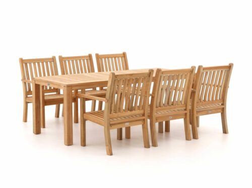 Sunyard Oxford 220cm dining tuinset 7-delig - Laagste prijsgarantie!