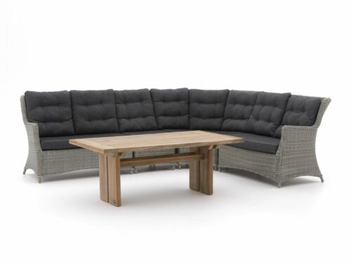 Intenso Milano/ROUGH-L dining loungeset 5-delig - Laagste prijsgarantie!