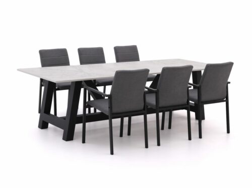 Il Tempo Cetona/Bresimo 260cm dining tuinset 7-delig stapelbaar - Laagste prijsgarantie!