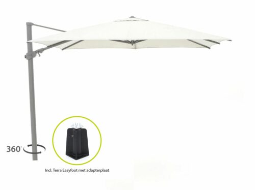 Shadowline Alabama zweefparasol 300x300cm - Laagste prijsgarantie!