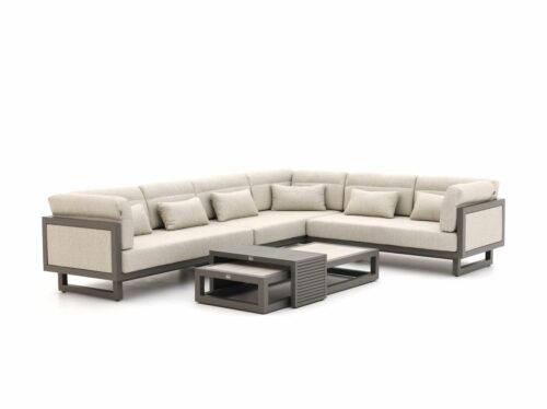 Apple Bee Santorini hoek loungeset 5-delig links - Laagste prijsgarantie!