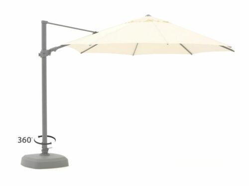 Shadowline Austin zweefparasol ø 350cm - Laagste prijsgarantie!