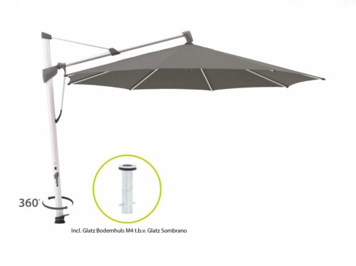 Glatz Sombrano S+ zweefparasol ø 350cm - Laagste prijsgarantie!