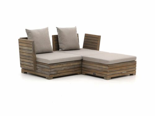 ROUGH-B chaise longue loungeset 3-delig - Laagste prijsgarantie!