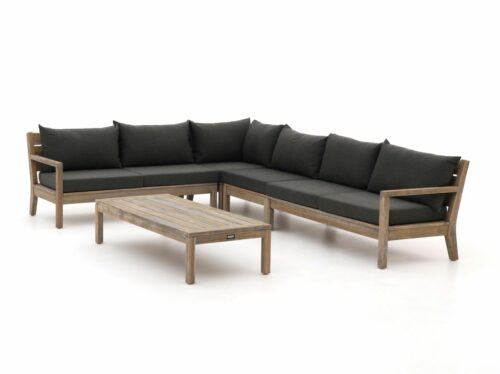 ROUGH Batang hoek loungeset 5-delig links - Laagste prijsgarantie!