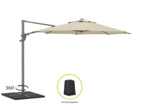 Shadowline Francisco zweefparasol ø 330cm - Laagste prijsgarantie!