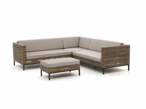 ROUGH-D hoek loungeset 4-delig - Laagste prijsgarantie!