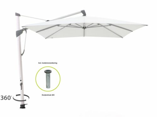 Glatz Sombrano S+ zweefparasol 400x300cm - Laagste prijsgarantie!
