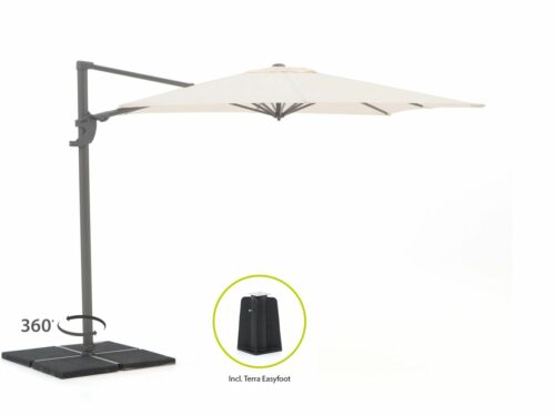Shadowline Francisco zweefparasol 260x260cm - Laagste prijsgarantie!