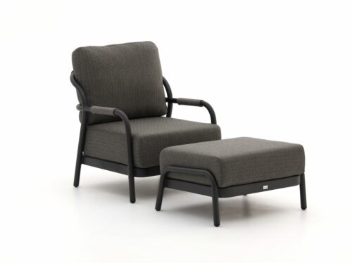 Bellagio Pianello lounge tuinstoel met voetenbank - Laagste prijsgarantie!