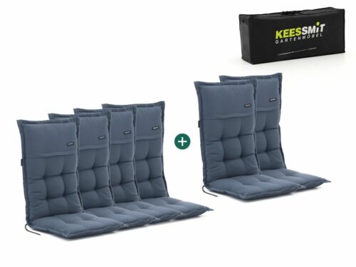 Madison tuinkussen set van 6 hoge rug - Laagste prijsgarantie!