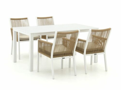 Manifesto Rivola/Menzano 160cm dining tuinset 5-delig - Laagste prijsgarantie!