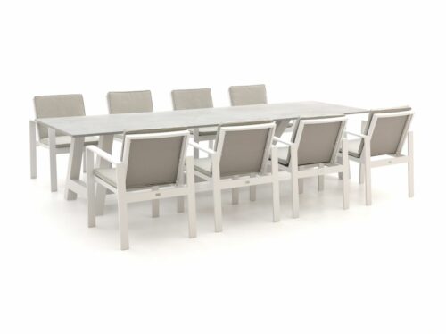 Bellagio Vezzano/Bresimo 317cm dining tuinset 9-delig - Laagste prijsgarantie!