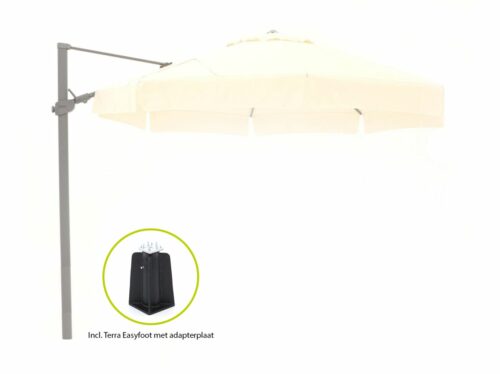 Shadowline Memphis zweefparasol ø 350cm - Laagste prijsgarantie!