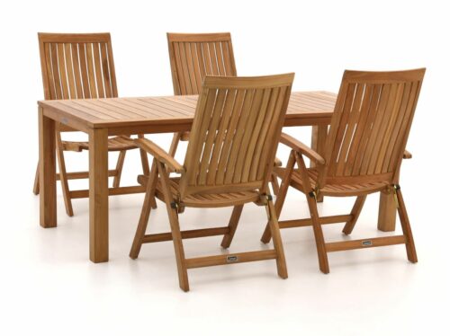 Sunyard Oxford 200cm dining tuinset 5-delig verstelbaar - Laagste prijsgarantie!