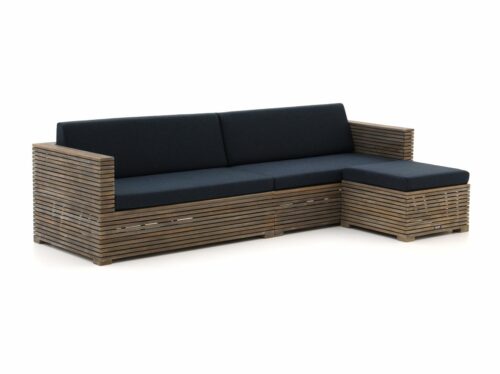 ROUGH-C chaise longue loungeset 3-delig - Laagste prijsgarantie!