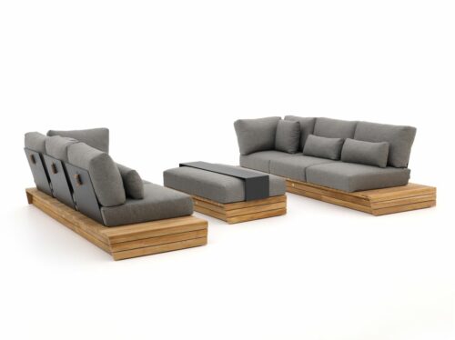 SUNS Tovara lounge tuinset 3-delig - Laagste prijsgarantie!