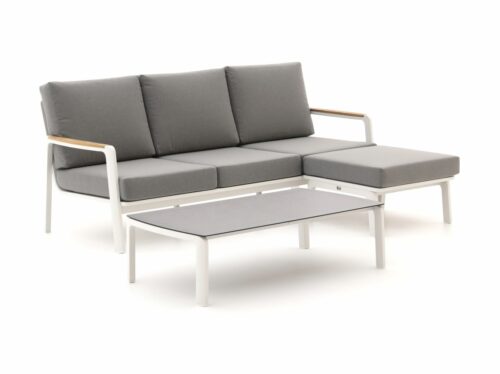 Bellagio Ciane chaise longue loungeset 3-delig - Laagste prijsgarantie!