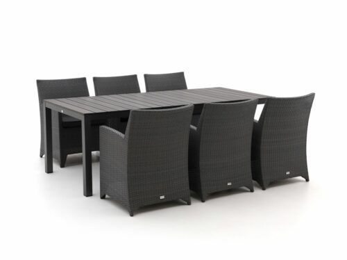 Forza Barolo/Fidenza 220cm dining tuinset 7-delig - Laagste prijsgarantie!