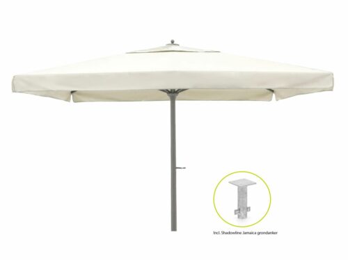 Shadowline Jamaica parasol 450x450cm - Laagste prijsgarantie!