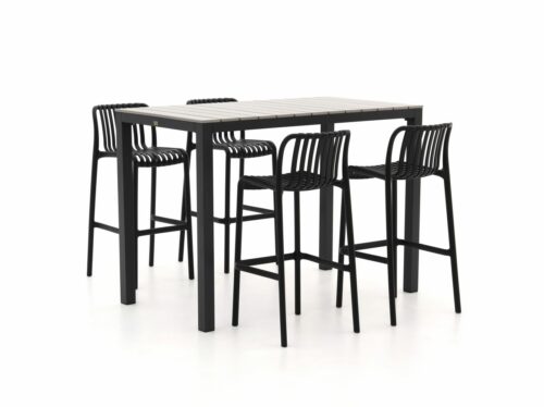 Forza Cali/Fidenza 150cm barset 5-delig stapelbaar - Laagste prijsgarantie!