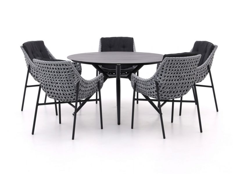 Manifesto Novara/Sora ø 127cm dining tuinset 6-delig - Laagste prijsgarantie!