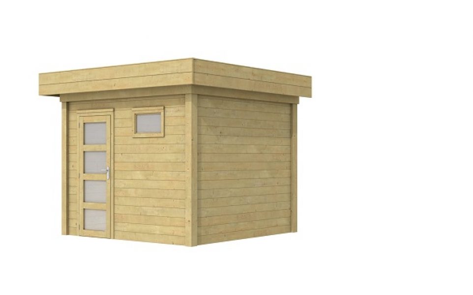 Blokhut Bonte Kraai 300x250 cm - Geïmpregneerd