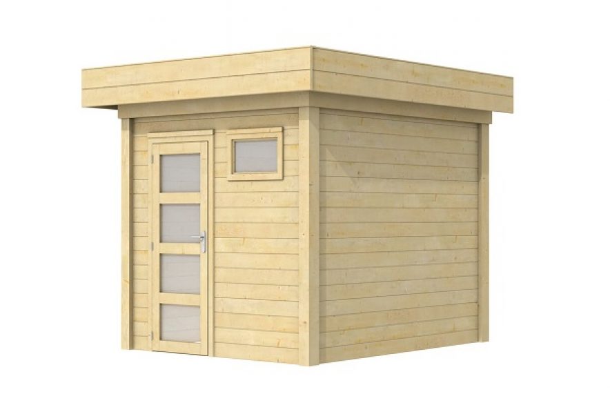 Blokhut Kuifmees 250x250 cm