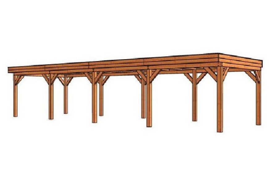 Overkapping Refter XL 1200x400 cm