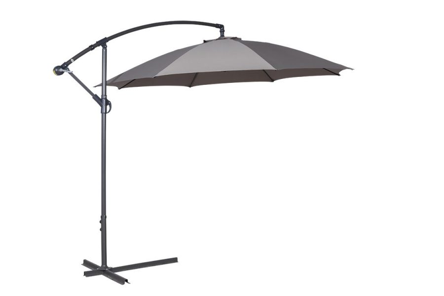 Garden Impressions Athene zweefparasol Ø300 cm - zwart frame