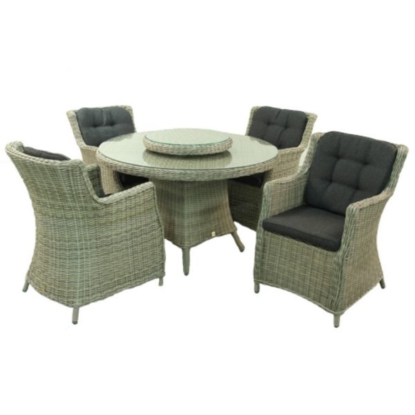 Tartano diningset Off White