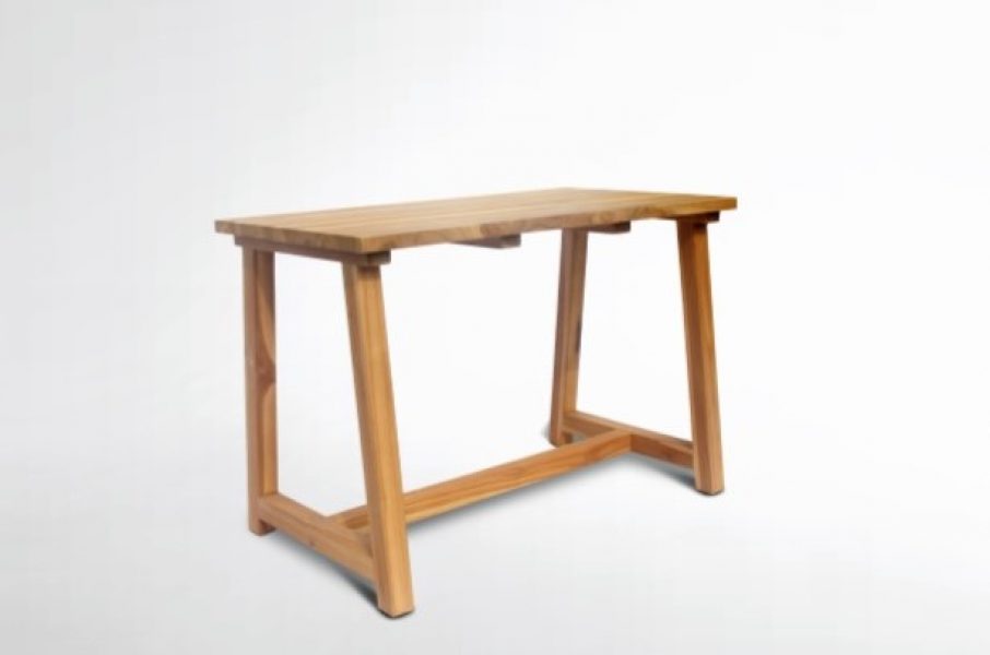 Teak tafel 110x60x75 cm