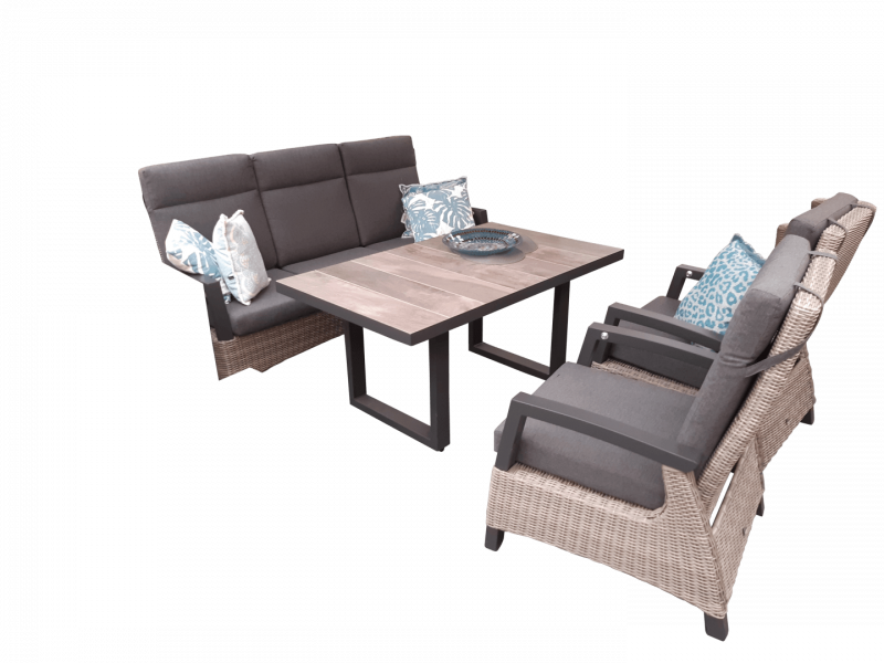 Barree Lounge Dining Set