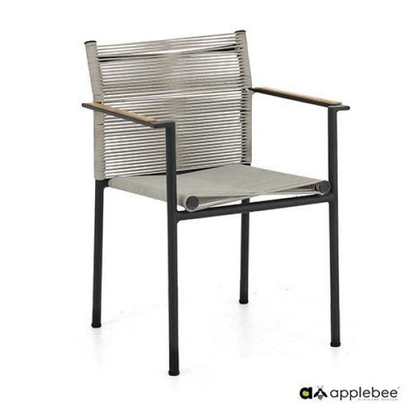 Jakarta Tuinstoel Grey