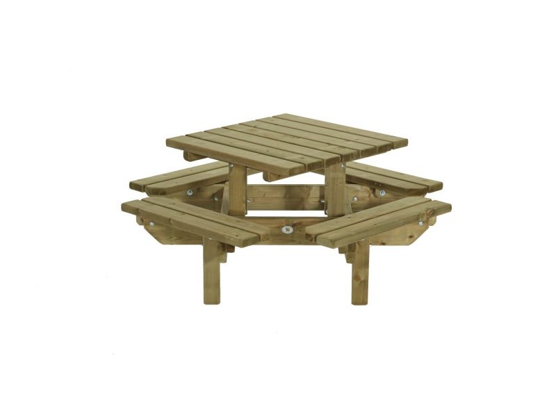 Kinderpicknicktafel vierkant