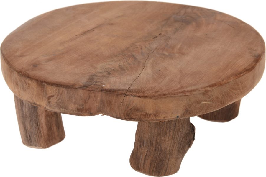 Tafel Teak Dia 20Xh7 cm