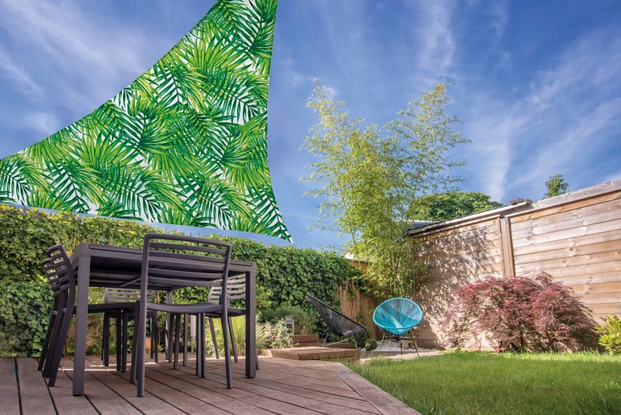 Schaduwdoek driehoek blad