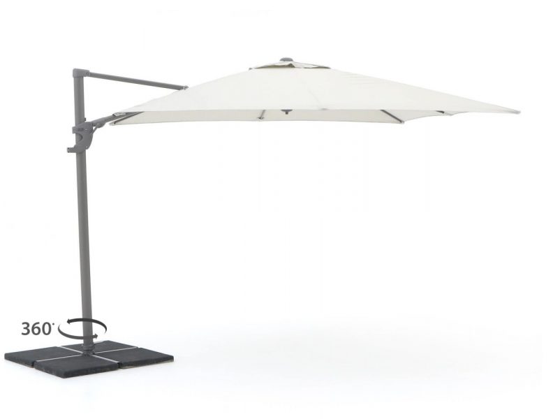 Shadowline Francisco zweefparasol 300x300cm - Laagste prijsgarantie!