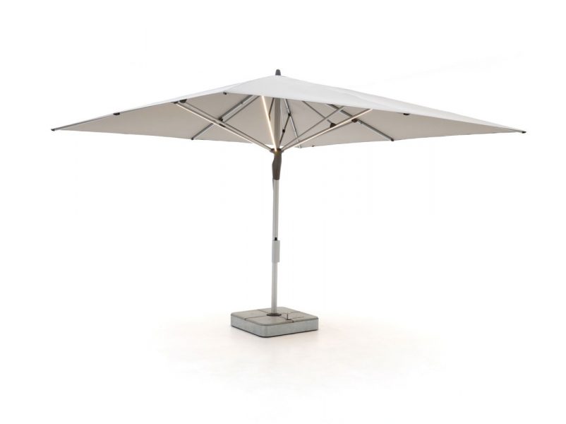 Glatz Fortello LED parasol 400x400cm - Laagste prijsgarantie!