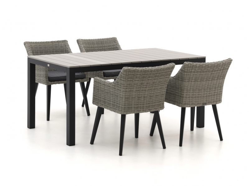 Manifesto Matese/Fidenza 160cm dining tuinset 5-delig - Laagste prijsgarantie!