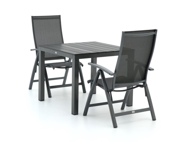 Bellagio Elegance/Fidenza 90cm dining tuinset 3-delig verstelbaar - Laagste prijsgarantie!
