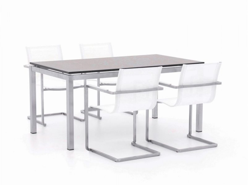 Bernstein Essen/Bremen 160cm dining tuinset 5-delig - Laagste prijsgarantie!