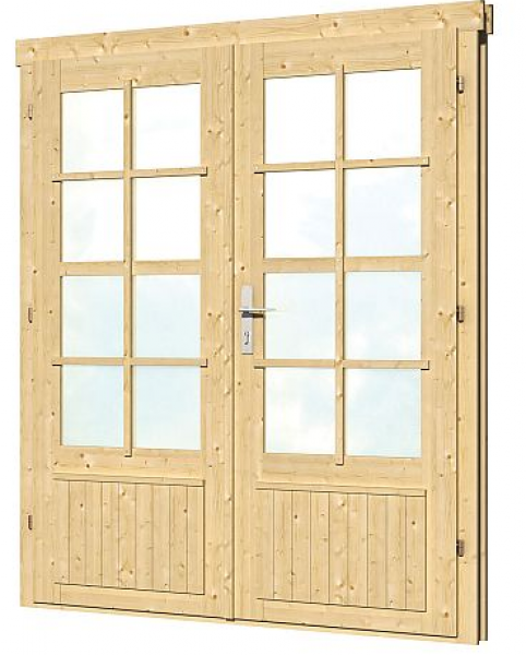 Dubbele deur DL7 B159xH188 cm 58 mm