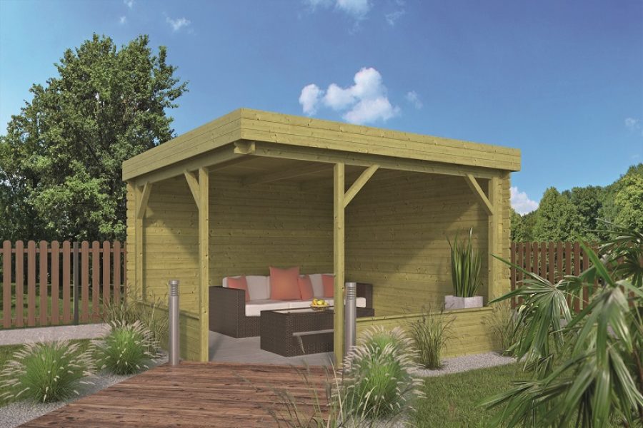 Paviljoen Barbara - 350x350 cm